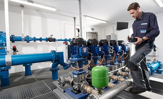 HNC VFD Used in Water Supply Solution