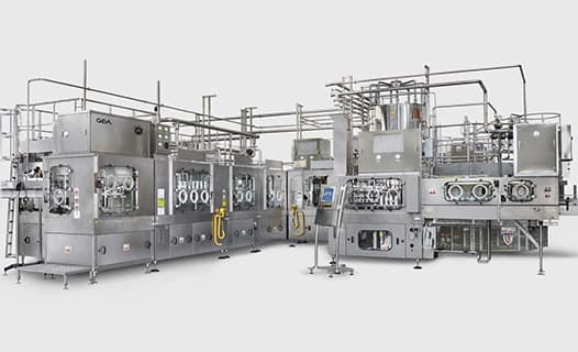 HNC VFDs and Servo For Aseptic Filling Machine